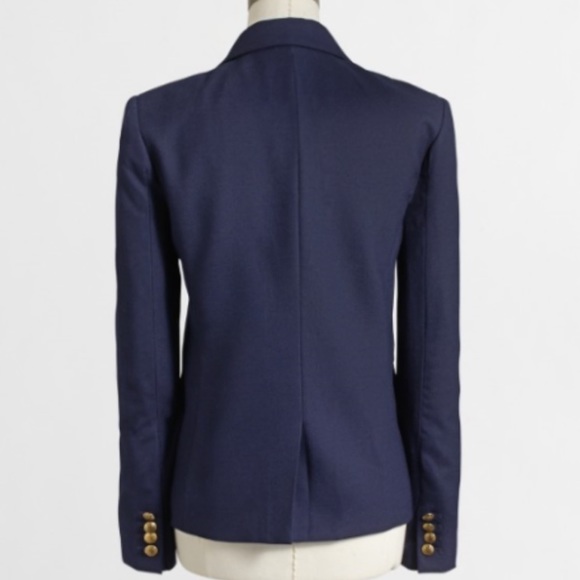 J. Crew Navy Blazer with Gold Buttons - Picture 9 of 13